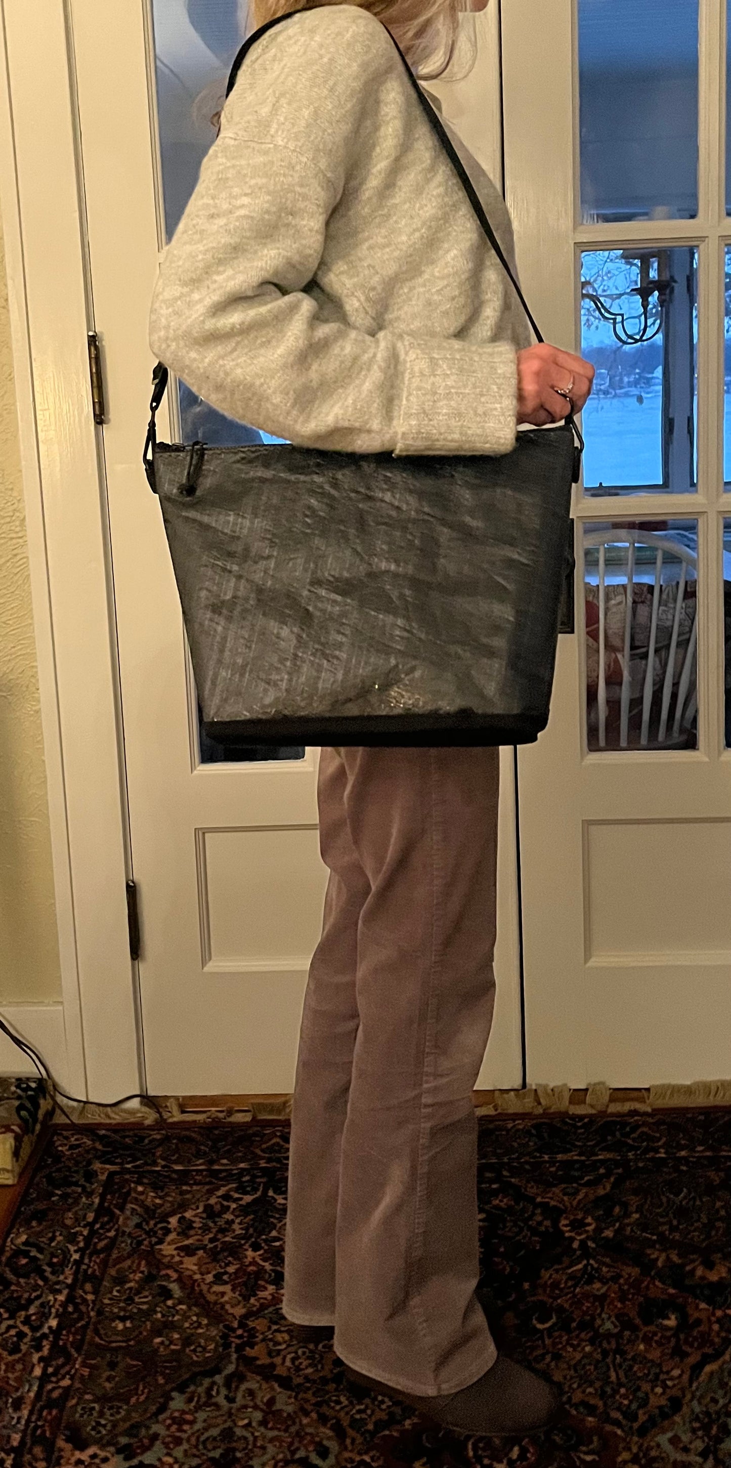 Carbon Fiber Crossbody Bag