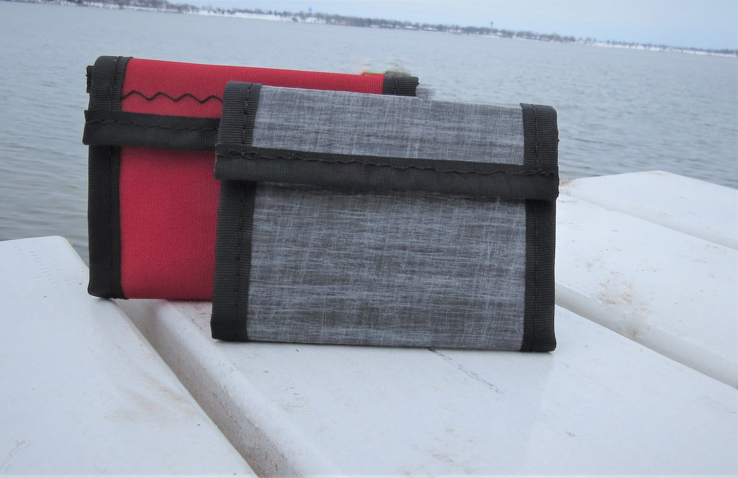 Wallet - Carbon Fiber Sail with Velcro Close