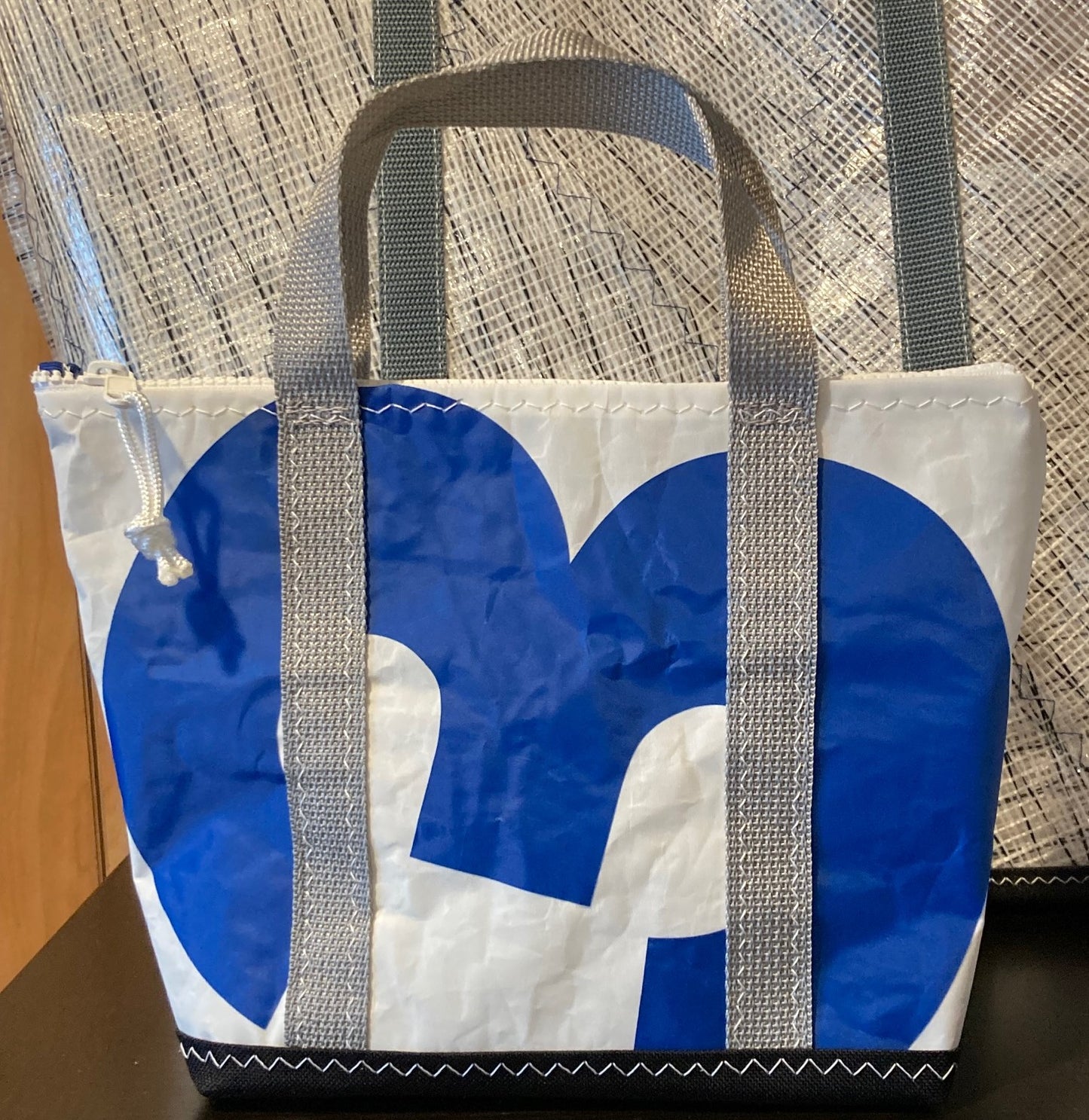 Customized Small Zip Sail Tote Bag