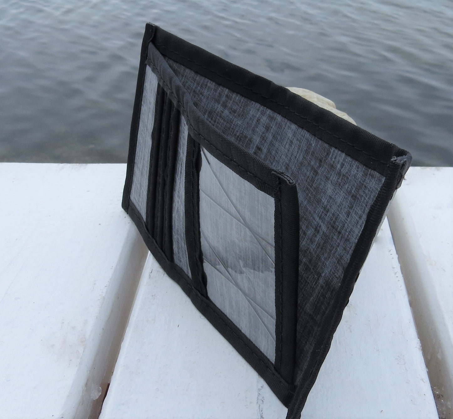 Wallet - Carbon Fiber Sail with Velcro Close