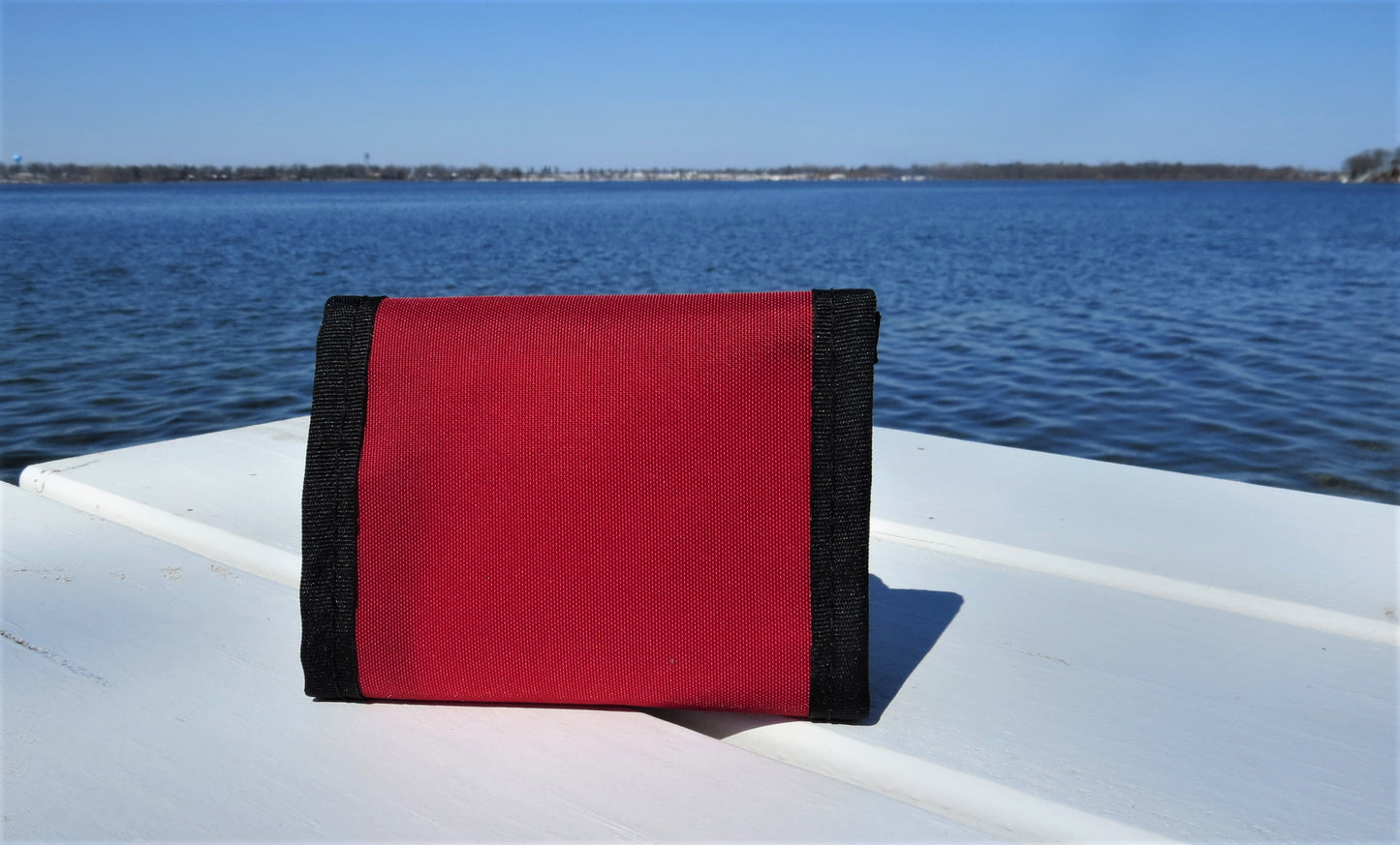 Wallet - Red Sail Bag with Velcro Close