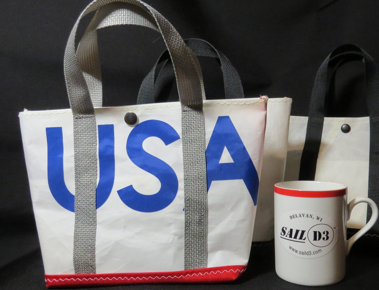Small USA Snap Sail Tote