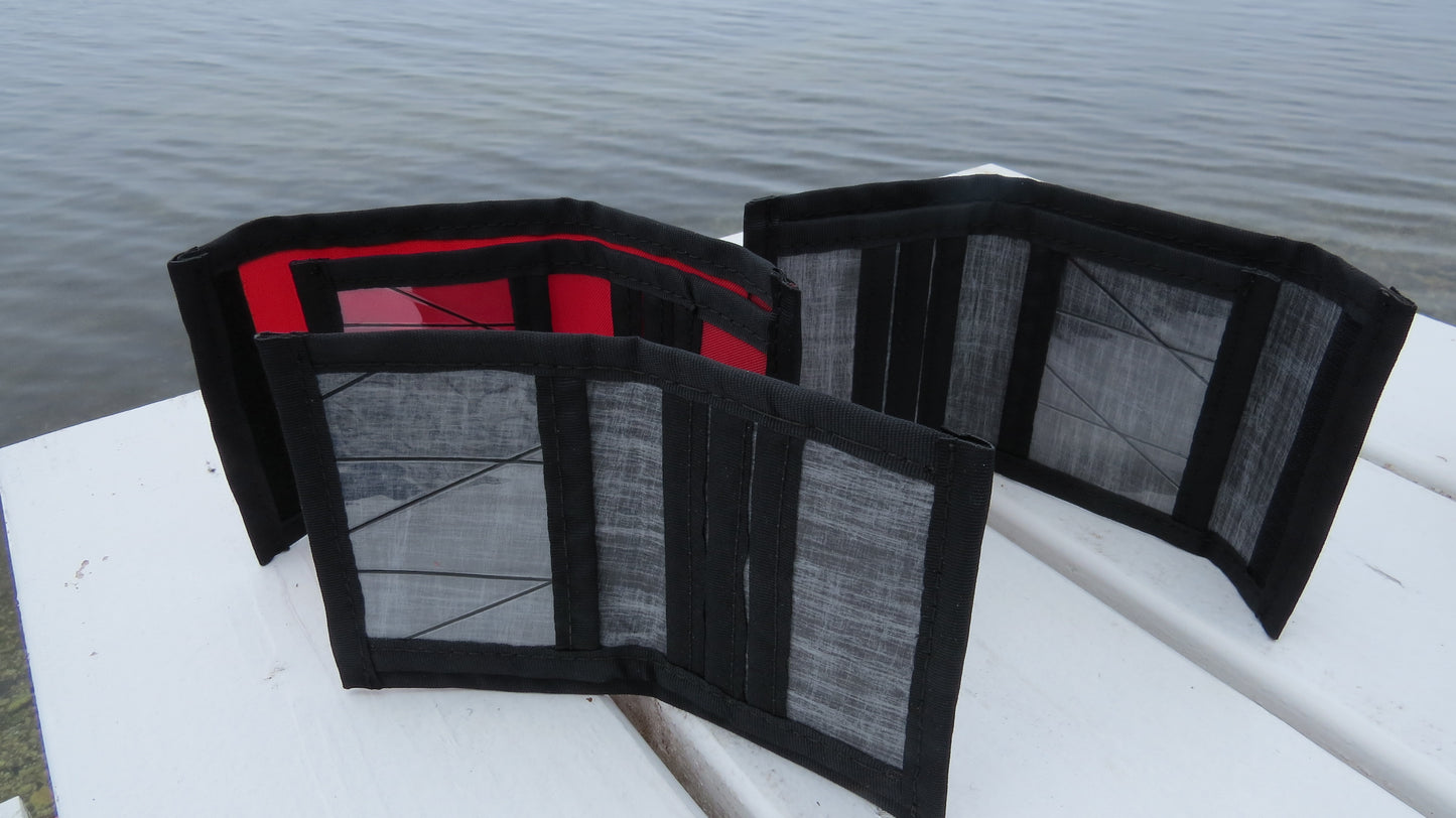Wallet - Carbon Fiber Sail Billfold Style