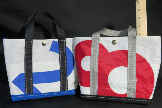 Customizable Small Snap Sail Tote Bag