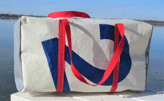 Large Duffle Bag Blue 2