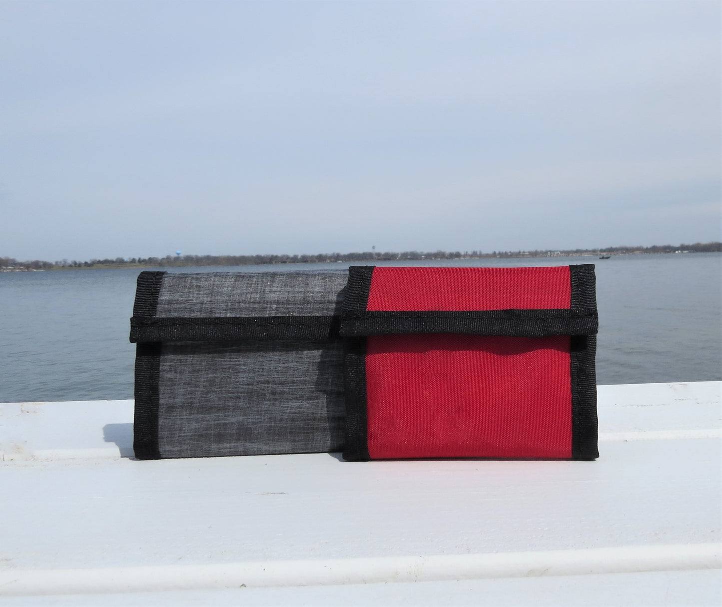 Wallet - Red Sail Bag with Velcro Close